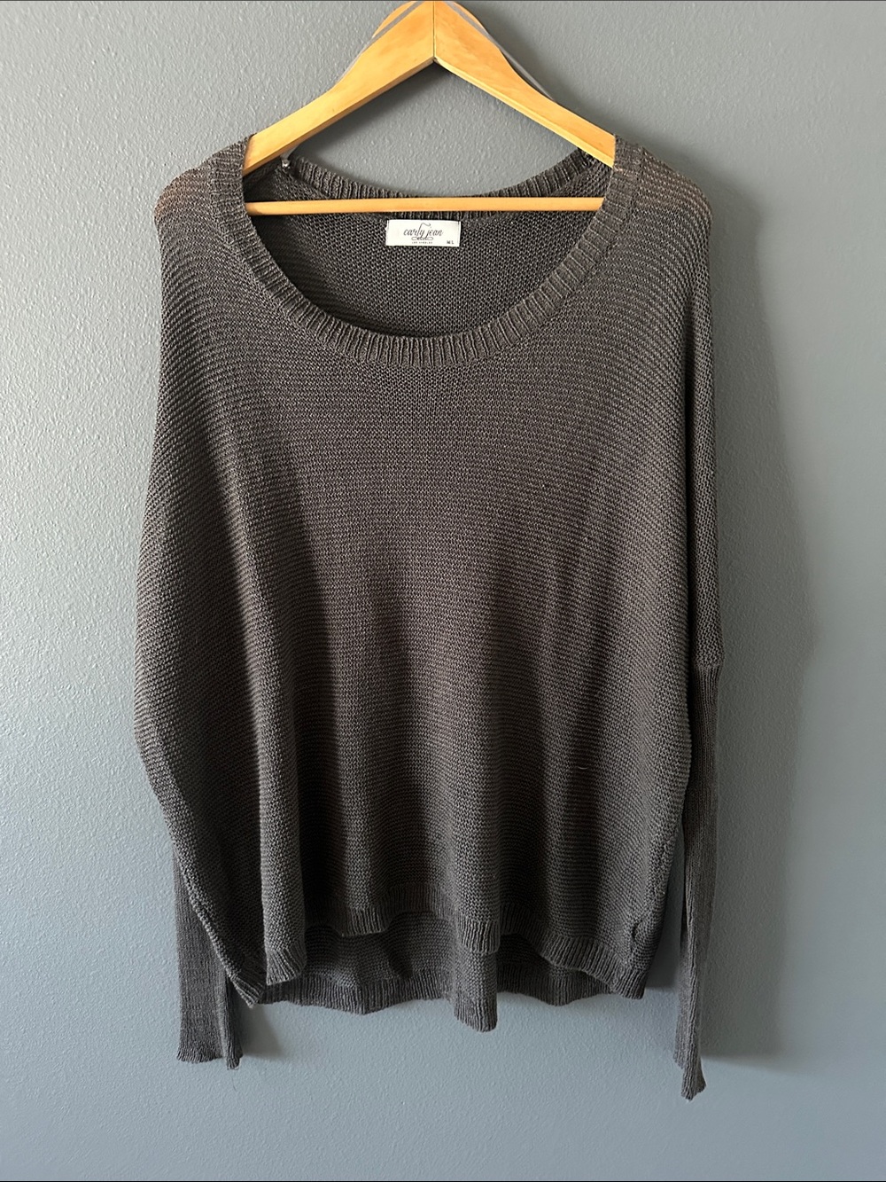 relaxed knit sweater